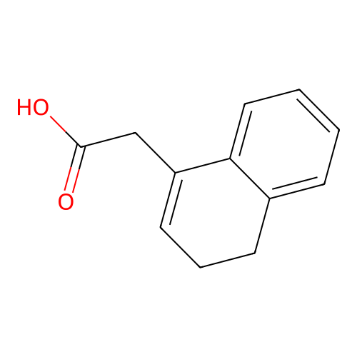 2-(3,4-Dihydronaphthalen-1-yl)acetic acid structure