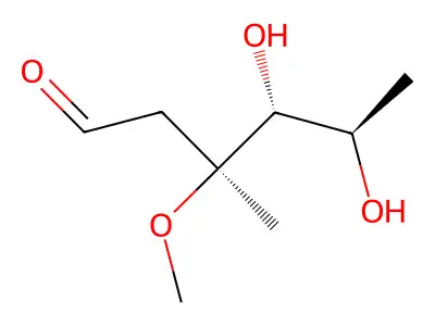 紅黴糖 structure