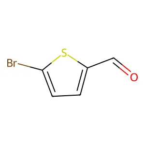 5-溴噻吩-2-甲醛 structure