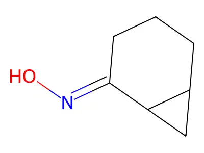 N-(2-bicyclo[4.1.0]heptanylidene)hydroxylamine structure