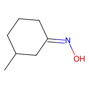 3-Methylcyclohexanone oxime structure