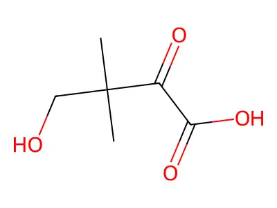 酮泛解酸 structure