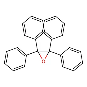 Tetraphenylethyleneoxide structure