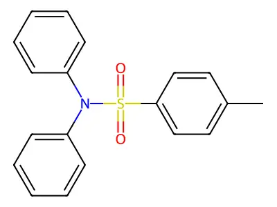 N-Phenyl-P-toluenesulfonanilide structure