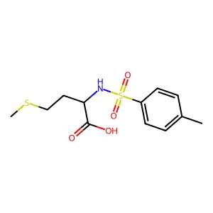 (2S)-2-[(4-methylphenyl)sulfonylamino]-4-methylsulfanylbutanoate structure