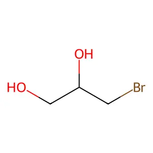 3-Bromo-1,2-propanediol structure