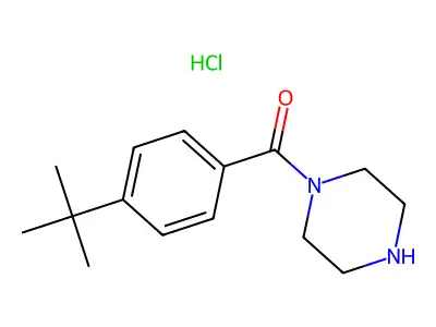1-(4-Tert-butylbenzoyl)piperazine hydrochloride structure
