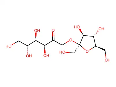 菊粉二糖 structure