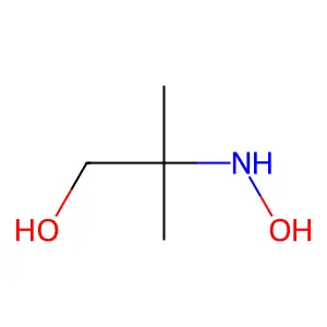 1-Propanol, 2-(hydroxyamino)-2-methyl- structure