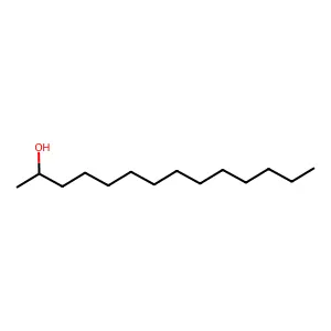 (+-)-2-Tetradecanol structure