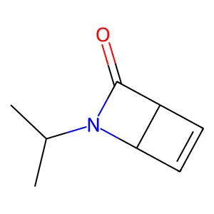 5-Isopropyl-5-azabicyclo(2.2.0)hex-2-ene-6-one structure