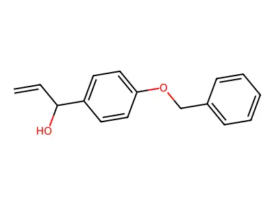1-[4-(Benzyloxy)phenyl]prop-2-en-1-ol structure