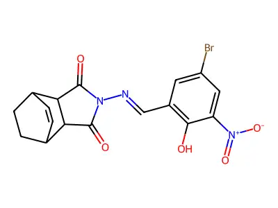 CAS 470693-58-4 - C17H14BrN3O5 structure