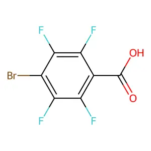 4-Bromo-2,3,5,6-tetrafluorobenzoic acid structure