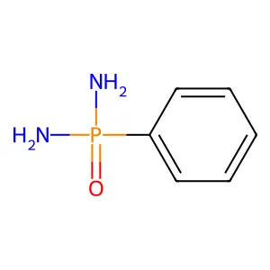 对苯基膦酰二胺 structure