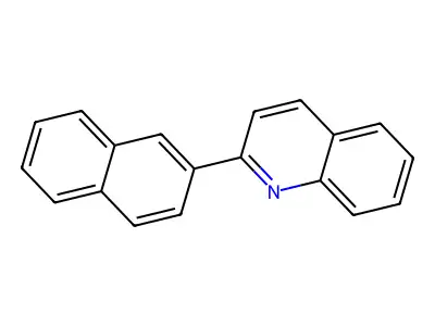 2-(2-Naphthyl)quinoline structure