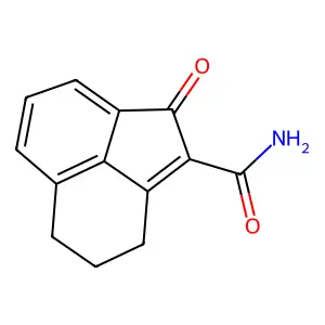 1-Oxo-1,3,4,5-tetrahydroacenaphthylene-2-carboxamide structure