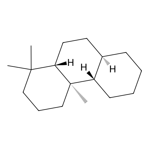 罗汉松烷 structure