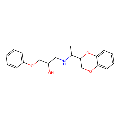 1-((1-(2,3-Dihydrobenzo[b][1,4]dioxin-2-yl)ethyl)amino)-3-phenoxypropan-2-ol structure