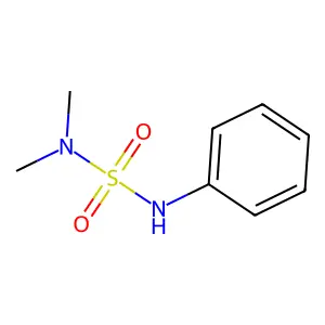 N,N-二甲基-N'-苯基磺酰胺 structure