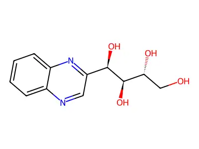 3,8-Dimethyl-2-nitro-3H-imidazo[4,5-F]quinoxaline structure