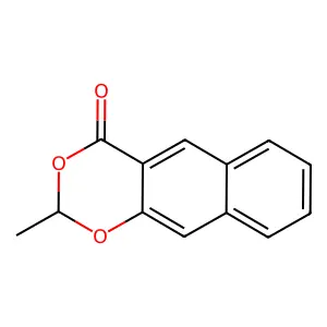 2-Methyl-4h-naphtho[2,3-d][1,3]dioxin-4-one structure