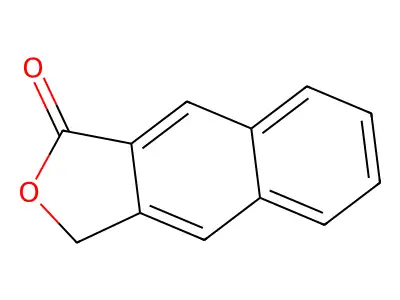 naphtho(2,3-c)furan-1(3H)-one structure