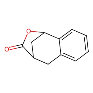 11-Oxatricyclo[7.2.1.02,7]dodeca-2,4,6-trien-10-one structure