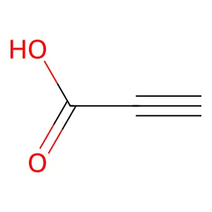 丙炔酸 structure