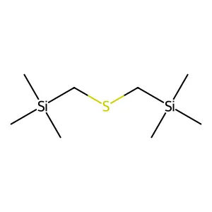 Silane, (thiobis(methylene))bis(thiomethyl- structure