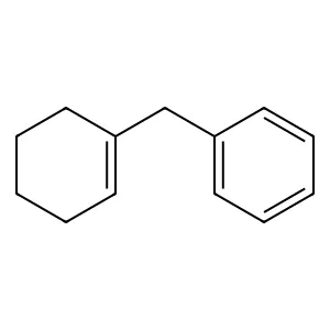 (1-Cyclohexen-1-ylmethyl)benzene structure