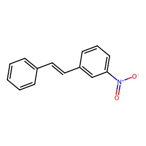 3-Nitrostilbene structure