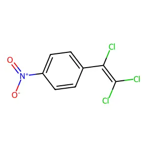 1-Nitro-4-(trichloroethenyl)benzene structure