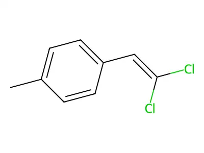 Benzene, 1-(2,2-dichloroethenyl)-4-methyl- structure