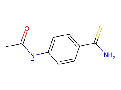 N-(4-carbamothioylphenyl)acetamide structure