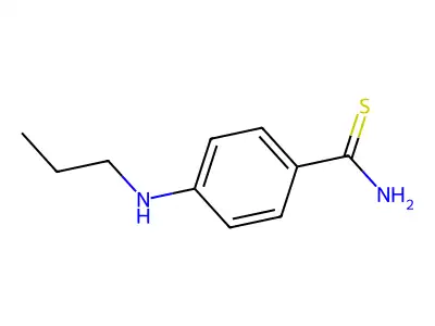 4-(Propylamino)benzenecarbothioamide structure