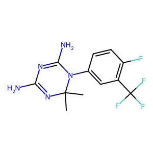 s-Triazine der. structure