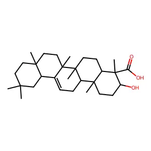 alpha-Boswellic acid structure