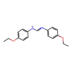 N,N'-bis-(4-Ethoxyphenyl)formamidine structure