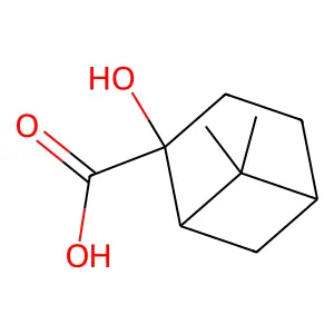 Bicyclo[3.1.1]heptane-2-carboxylic acid, 2-hydroxy-6,6-dimethyl- structure
