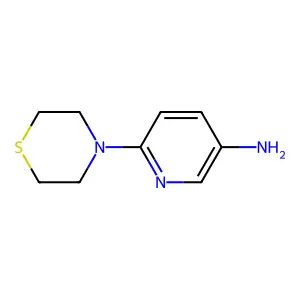6-(硫代吗啉-4-基)吡啶-3-胺 structure
