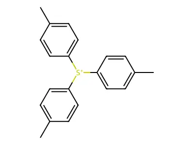 1-(Bis(4-methylphenyl)-lambda(4)-sulfanyl)-4-methylbenzene structure