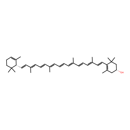 玉米黃質 structure