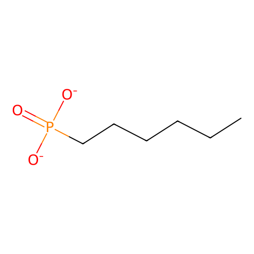 Hexyl-dioxido-oxo-lambda5-phosphane structure