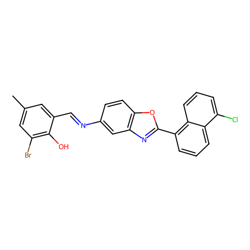 C25H16BrClN2O2 structure