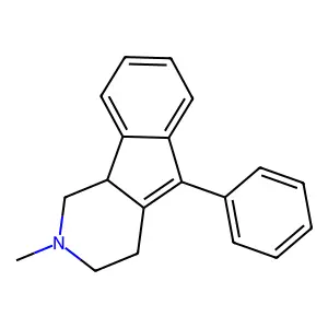 2-Methyl-5-phenyl-1,3,4,9b-tetrahydroindeno[1,2-c]pyridine structure