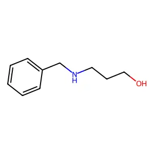 3-(Benzylamino)propanol structure