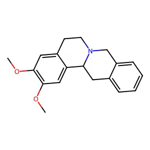 2,3-Dimethoxy-6,8,13,13a-tetrahydro-5H-isoquinolino[3,2-a]isoquinoline structure