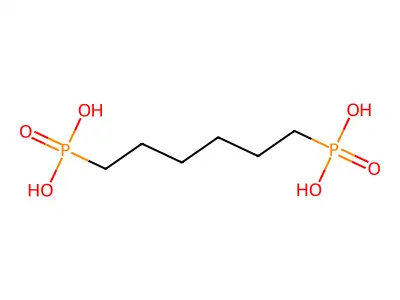 1,6-Hexylenediphosphonic Acid structure