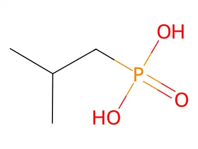P-(2-Methylpropyl)phosphonic acid structure